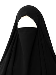 Two Layers Diamond Khimar