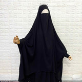 Black Butterfly Two Pc Jilbab Set