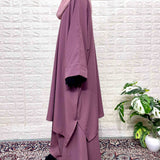 Isna Two Pc Abaya Set