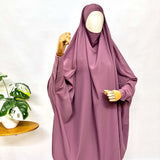Dusty Mauve Two Pc Jilbab With Skirt