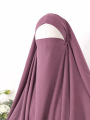 Dusty Mauve Diamond Khimar