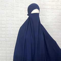 Navy Blue Madina Jilbab