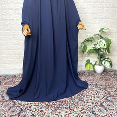 Navy Blue Madina Jilbab