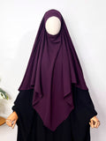 Plum Diamond Khimar