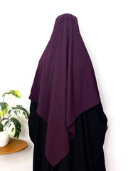 Plum Diamond Khimar