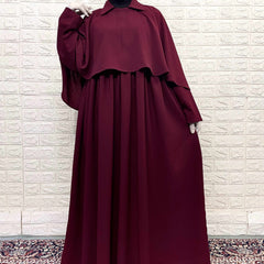 Zeenat Abaya With Cape