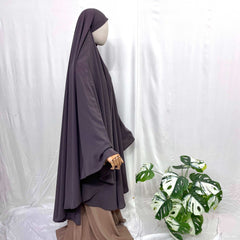 Lavender Awrah Khimar
