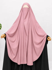 Pastel Pink Awrah Khimar