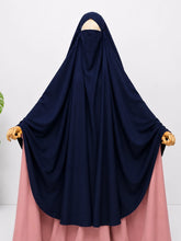 Navy Blue Awrah Khimar