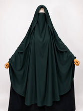 Hunter Green Awrah Khimar With Flap