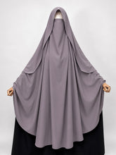 Lavender Awrah Khimar With Flap