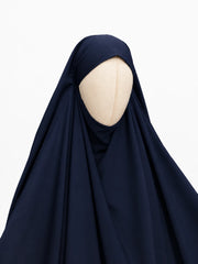 Navy Blue Awrah Khimar