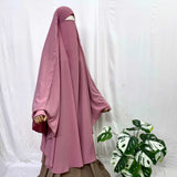 Pastel Pink Awrah Khimar