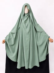 Emerald Awrah Khimar With Flap
