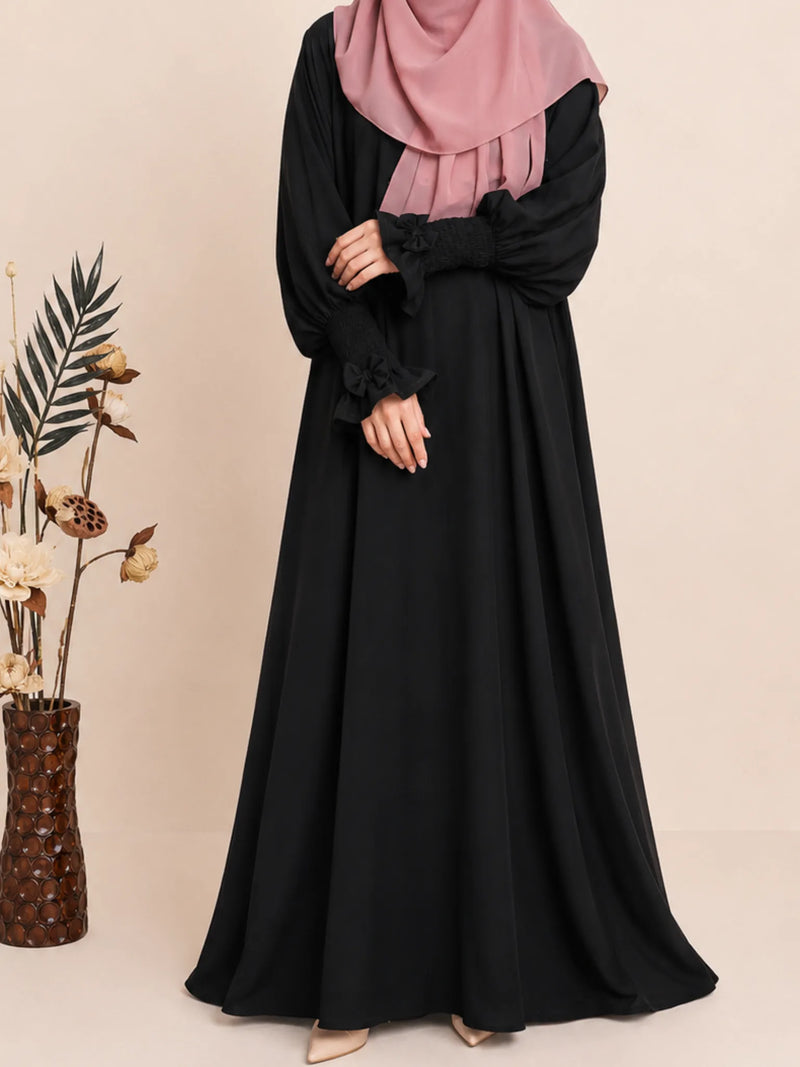 Black Daily Wear Abaya