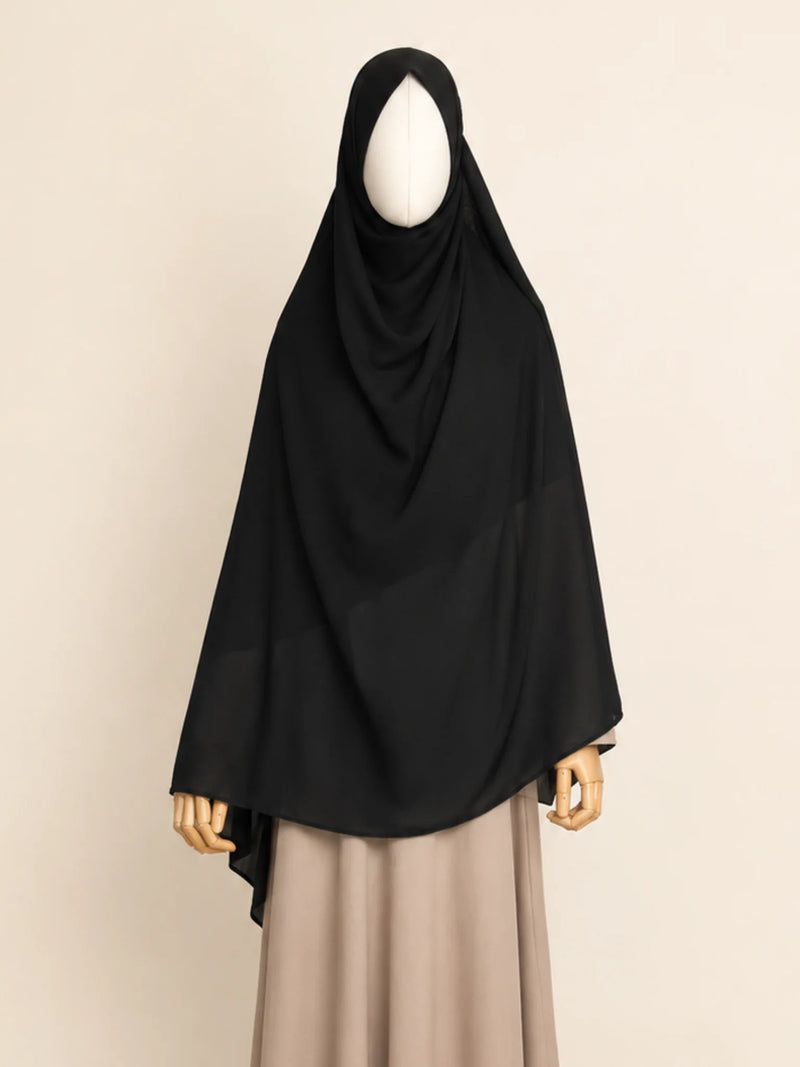 Black Big Size Dupatta