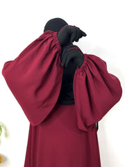 Basic Abaya With Baggy Sleeves