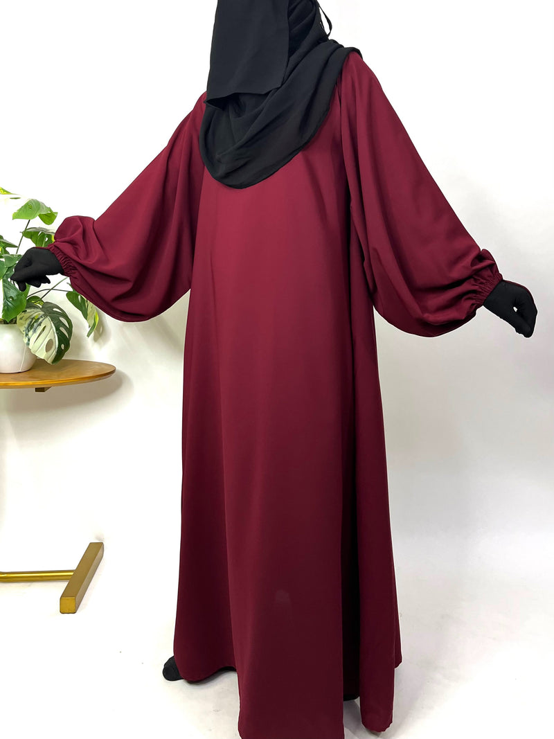 Basic Abaya With Baggy Sleeves