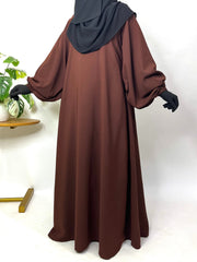 Basic Abaya With Baggy Sleeves