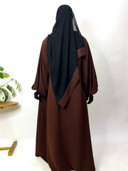 Basic Abaya With Baggy Sleeves