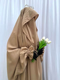 Beige Saudi Jilbab