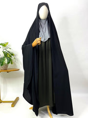 Black Irani Chadar Without Sleeves