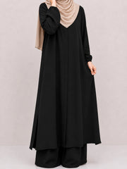 Black Zara Long Co-Ord Set
