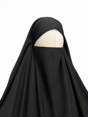 Black Awrah Khimar