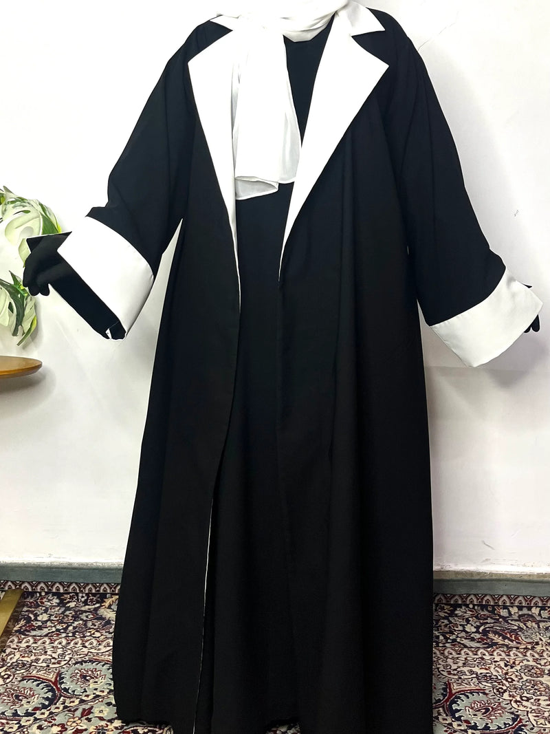 black coat abaya