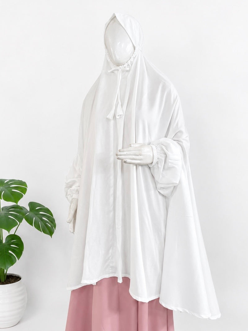 White Salah Khimar