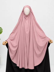 Pastel Pink Awrah Khimar