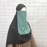 Emerald Half Niqab