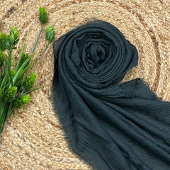 Crinkled Cotton Hijab