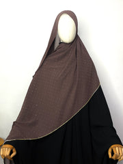 Rhinestones Hijab