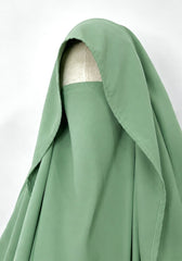 Emerald Awrah Khimar With Flap