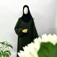 Olive IQRA String Abaya