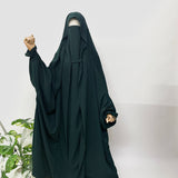 Hunter Green Saudi Jilbab