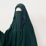 Hunter Green Saudi Jilbab