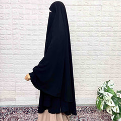Black Awrah Khimar