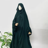 Hunter Green Saudi Jilbab