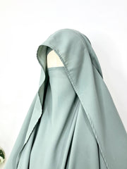 Sapphire Awrah Khimar With Flap