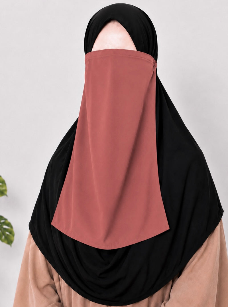 Pecan Half Niqab