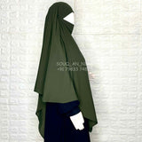Olive Diamond Khimar