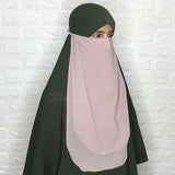 Malaysian Georgette Half Niqab