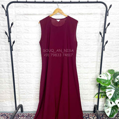 Maroon Abaya Inner