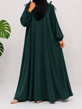 Hunter Green IQRA String Abaya