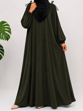 Olive IQRA String Abaya