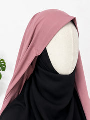 Pastel Pink Irani Chadar Without Sleeves