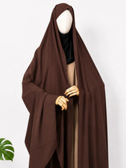 Brown Irani Chadar Without Sleeves