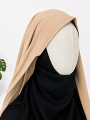 Beige Irani Chadar Without Sleeves